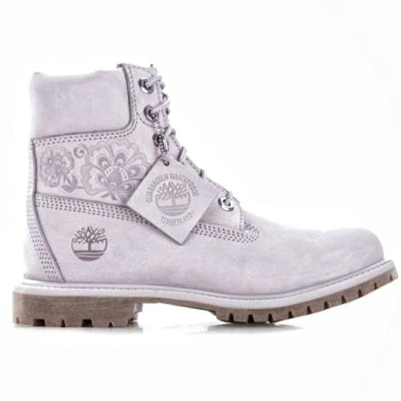lilac timberland boots